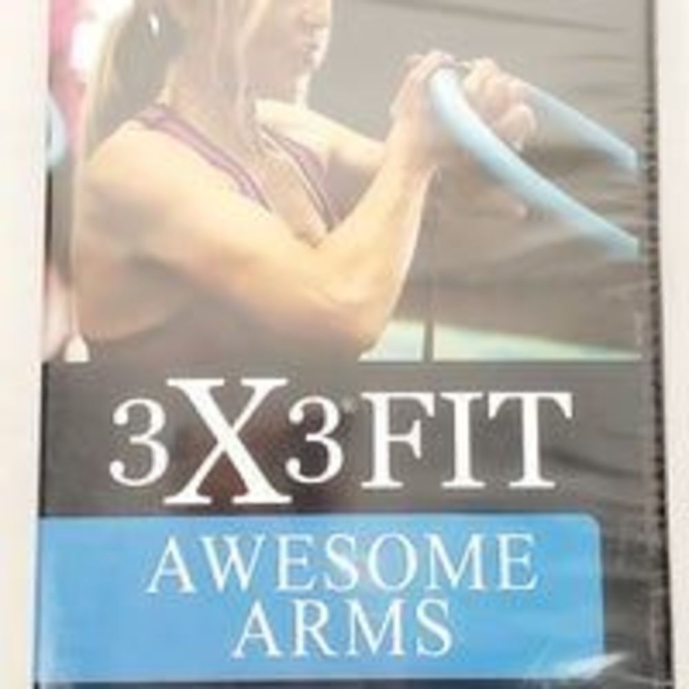 NEW 3 x 3 Fit Awesome Arms [DVD]
